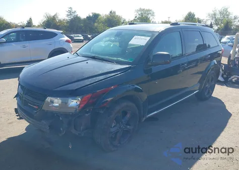 2019 Dodge Journey Crossroad из США, поврежденный, VIN 3C4PDCGG7KT815518